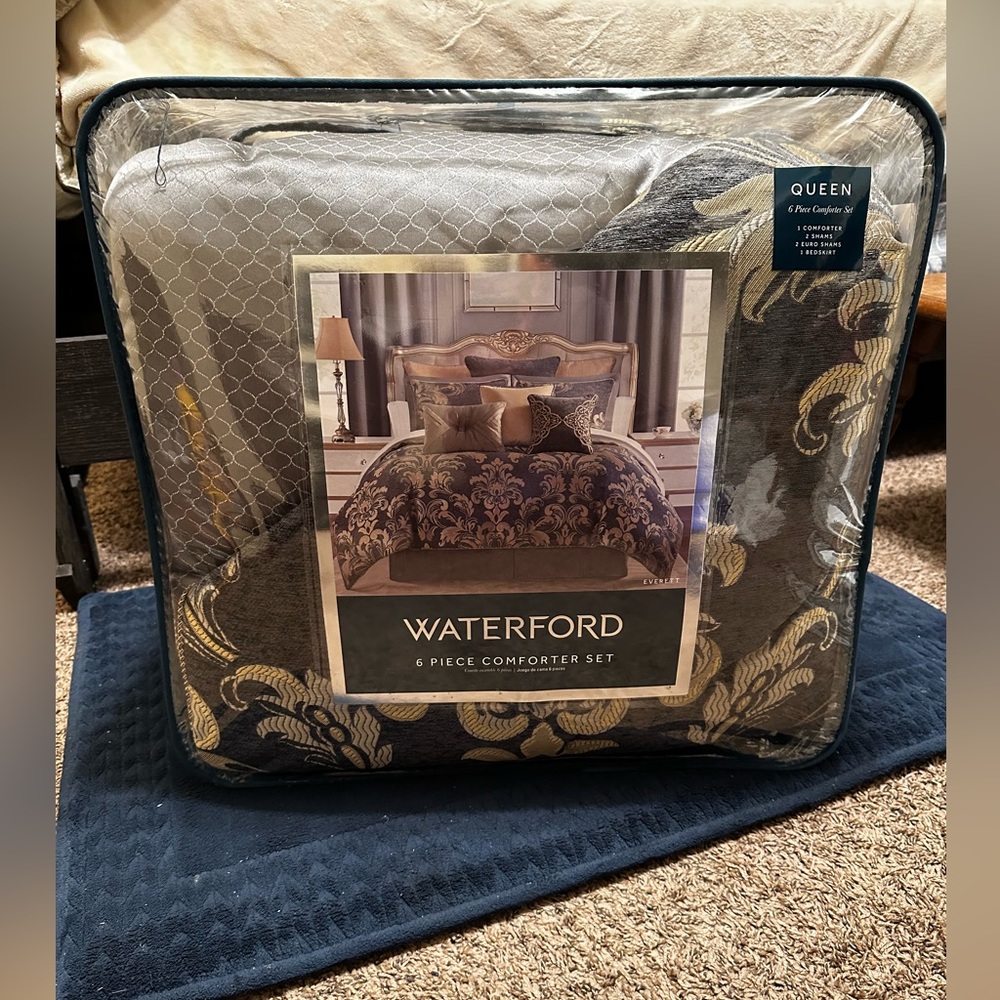 6 piece Waterford comforter set